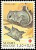 Finland 1982 - Red Cross 1982 2/3 - 1,10 + 0,15mk Flying squirrels