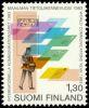 Suomi 1983 - Maailman tietoliikennevuosi 1/2 1,30mk Suomi 1983 - Maailman tietoliikennevuosi 1/2 1,30mk