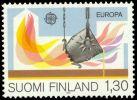 Suomi 1983 - Eurooppa CEPT 1983 1/2 - 1,30mk Liekkisulatusmenetelmä Suomi 1983 - Eurooppa CEPT 1983 1/2 - 1,30mk Liekkisulatusmenetelmä