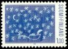 Finland 1983 - Christmas stamp 1983 1/2 - 1,00mk Santa and reindeer