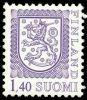 Finland 1984 - Coat of arms lion type m75 1,40mk lilac