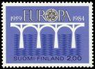 Suomi 1984 - Eurooppa CEPT 1984 2/2 - 2,00 mk Silta Suomi 1984 - Eurooppa CEPT 1984 2/2 - 2,00 mk Silta