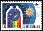 Suomi 1984 - Tähtitiede - Helsingin Observatorio 150 vuotta nelilö FDC