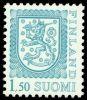 Suomi 1985 - Leijonamalli m75 1,50mk v.sininen fosf. paperi y Suomi 1985 - Leijonamalli m75 1,50mk v.sininen fosf. paperi y