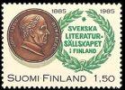 Finland 1985 - 100th Anniv. of Society of Swedish Literature in Finland FDC