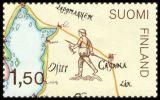 Suomi 1985 - Finlandia 88 postikartta - 1/4 Suomi 1985 - Finlandia 88 postikartta - 1/4