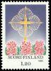 Finland 1985 - Christmas stamp 1985 1/2 - 1,20mk Cross of St. Thomas