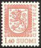 Finland 1986 - Coat of arms lion type m75 1,60 mk red FDC