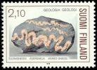 Finland 1986 - Natl Geological Society 100 th anniv. 3/3 - 2,10 mk Veined gneiss