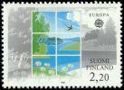 Suomi 1986 - Eurooppa CEPT 1986 2/2 - 2,20 mk Rakennettu luonto Suomi 1986 - Eurooppa CEPT 1986 2/2 - 2,20 mk Rakennettu luonto