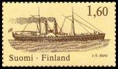 Finland 1986 - Finlandia 88, postal steam ships 1/4 - Aura