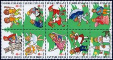 Finland 1988 - Christmas Seal 1988 Fairy tales (Block of 10)