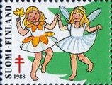 Suomi 1988 - Joulumerkki 1988 Satuja 3/10 Suomi 1988 - Joulumerkki 1988 Satuja 3/10
