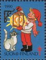 Finland 1990 - Christmas Seal 1990 Christmas candles 5/10