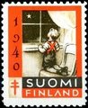 Suomi 1940 - Joulumerkki 1940 Pohjantähti