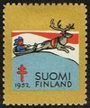 Suomi 1952 - Joulumerkki 1952 Lapin poika