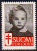 Suomi 1953 - Joulumerkki 1953 Tyttö