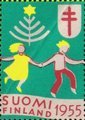 Suomi 1955 - Joulumerkki 1955 Piirileikki 8/10 Suomi 1955 - Joulumerkki 1955 Piirileikki 8/10