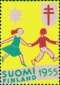 Suomi 1955 - Joulumerkki 1955 Piirileikki 9/10 Suomi 1955 - Joulumerkki 1955 Piirileikki 9/10