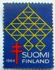 Finland 1964 - Christmas Seal 1964 Straw ornament