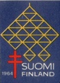 Suomi 1964 - Joulumerkki 1964 Himmeli (hammastamaton pari)