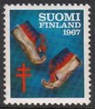 Suomi 1967 - Joulumerkki 1967 Lapintossut