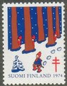 Suomi 1974 - Joulumerkki 1974 Joulukuusen haku Suomi 1974 - Joulumerkki 1974 Joulukuusen haku