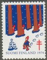 Suomi 1974 - Joulumerkki 1974 Joulukuusen haku