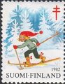 Suomi 1982 - Joulumerkki 1982 Tonttujen mäenlasku 1/5 Suomi 1982 - Joulumerkki 1982 Tonttujen mäenlasku 1/5