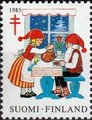 Finland 1985 - Christmas Seal 1985 Christmas elves 1/5