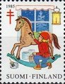 Suomi 1985 - Joulumerkki 1985 Joulutonttuja 2/5 Suomi 1985 - Joulumerkki 1985 Joulutonttuja 2/5