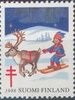 Suomi 1986 - Joulumerkki 1986 Poro ja tonttu 5/5 Suomi 1986 - Joulumerkki 1986 Poro ja tonttu 5/5