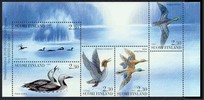 Finland 1993 - Water Birds stamp booklet