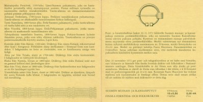 Kansallispukuja postimerkkivihko