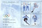 Finland 1994 - Finlandia 95 Winter Sports miniature sheet