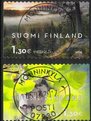 Finland 2016 - Visiting card from Finland, Finnish nature (2) Fine cancelled