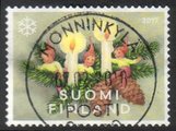 Finland 2017 - Christmas postage stamp 2017 - Christmas tree Fine cancelled