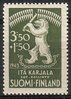 Suomi 1943 - Hyväntekeväisyysmerkki - Itä-Karjalan vaakuna