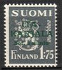 Finland 1941 - East Karelia M30 Lion 1,75 mk grey, overprint in dark green Finland 1941 - East Karelia M30 Lion 1,75 mk grey, overprint in dark green