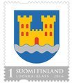 Finland 2016 - The Coat of arms of Kajaani (Official Regional stamp)