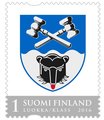 Finland 2016 - The Coat of arms of Kauhajoki (Official Regional stamp)