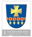 Finland 2016 - The Coat of arms of Kauhava (Official Regional stamp)