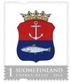 Finland 2016 - The Coat of arms of Kemi (Official Regional stamp)