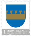 Finland 2016 - The Coat of arms of Kerava (Official Regional stamp)