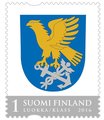 Finland 2016 - The Coat of arms of Kotka (Official Regional stamp)