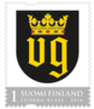 Finland 2016 - The Coat of arms of Naantali (Official regional stamp) Finland 2016 - The Coat of arms of Naantali (Official regional stamp)