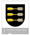Finland 2016 - The Coat of arms of Pieksamaki (Official Regional stamp) Finland 2016 - The Coat of arms of Pieksamaki (Official Regional stamp)