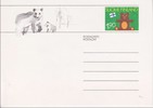 Finland 1989 - Postcard stationery 1,90mk (Bear) FDC