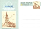 Finland 1999 - Postcard stationery Nordia 99 FDC