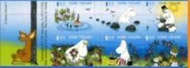 Suomi 2007 - Muumilaakson kesä vihko ensipäivä leimattu Suomi 2007 - Muumilaakson kesä vihko ensipäivä leimattu